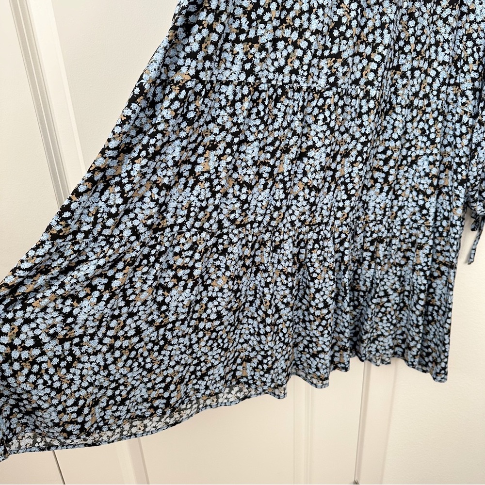Modstrom Blue Patterned Midi Dress - Picture 8 of 10